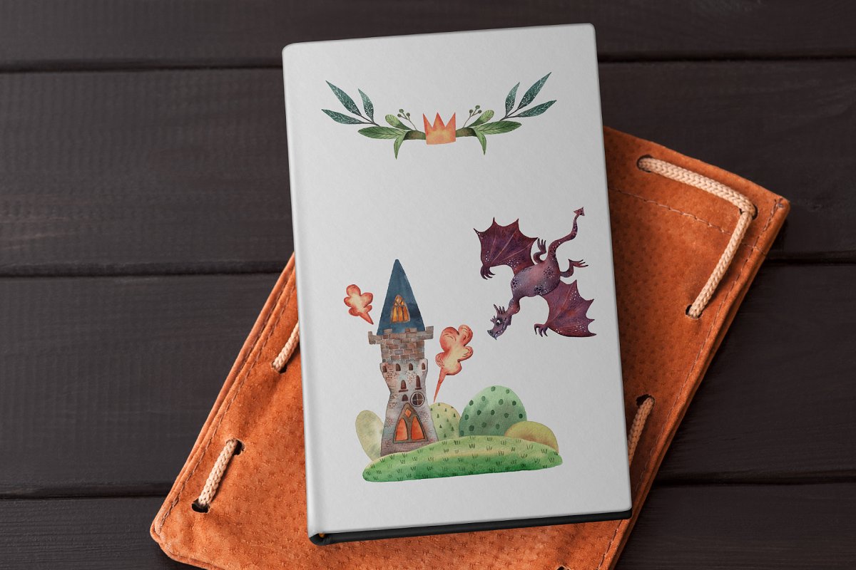 古老的童话故事水彩插画合集插图(6)