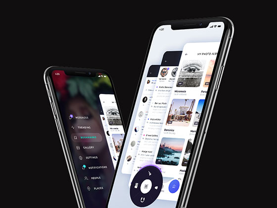 Atro 菜单界面素材之家精选sketch素材