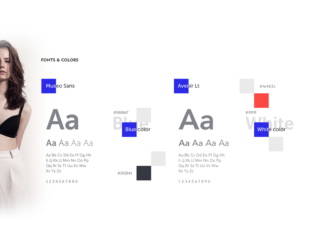 “性感的”内衣品牌电商网站UI KITS下载插图(2)