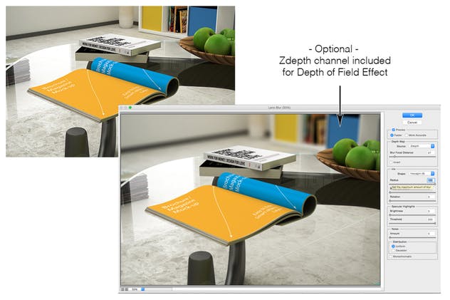 A4多用途企业杂志宣传册样机 Magazine Mockups – 13 Poses插图(4)