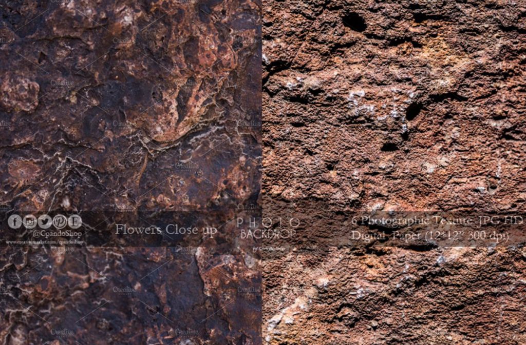 6款高清石头质感纹理打包下载[jpg]插图(1)