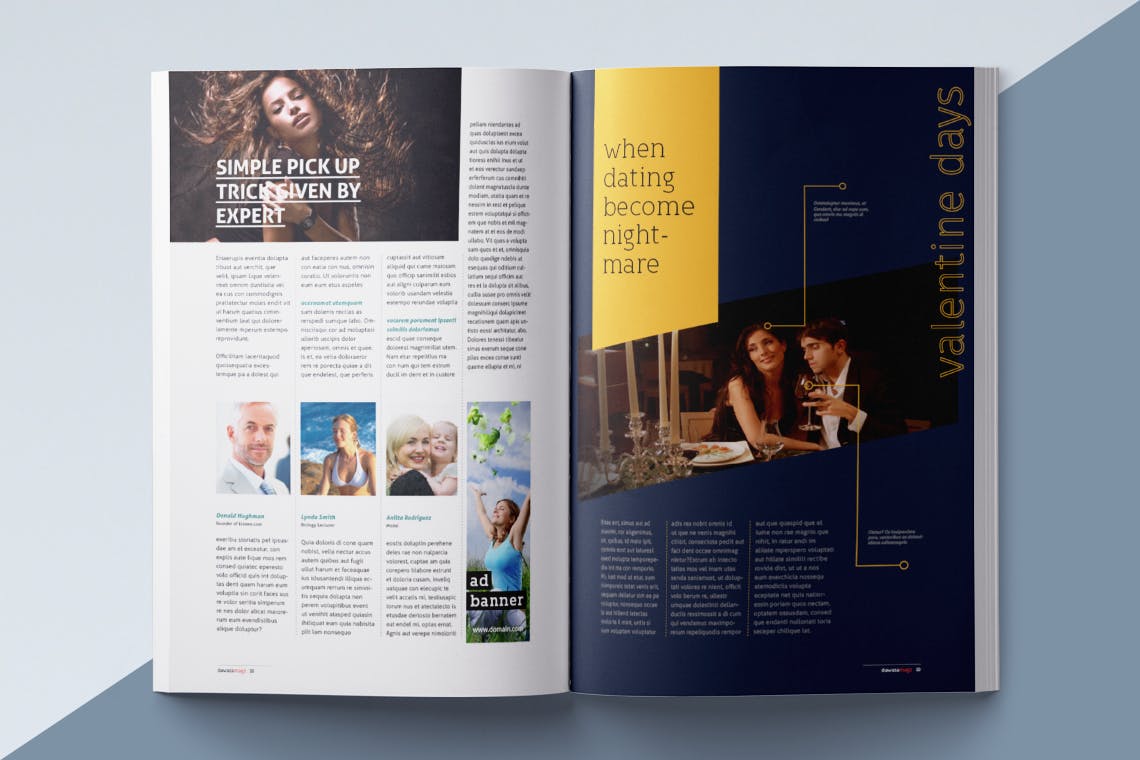 时尚高端多用途的高品质时尚杂志画册宣传册楼书设计模板（indd）插图(10)