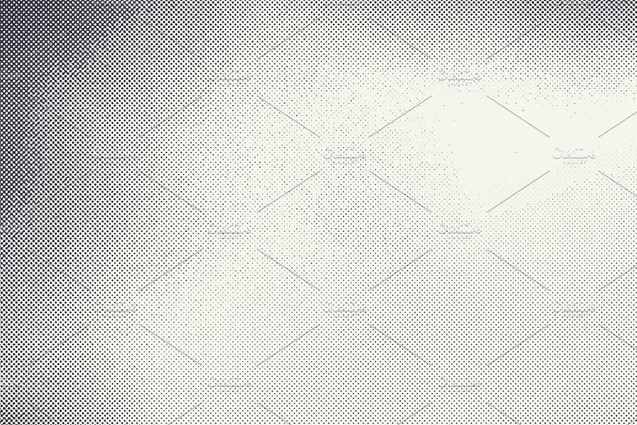 复古半色调圆点波点纹理 Retro Halftone Textures插图(3)