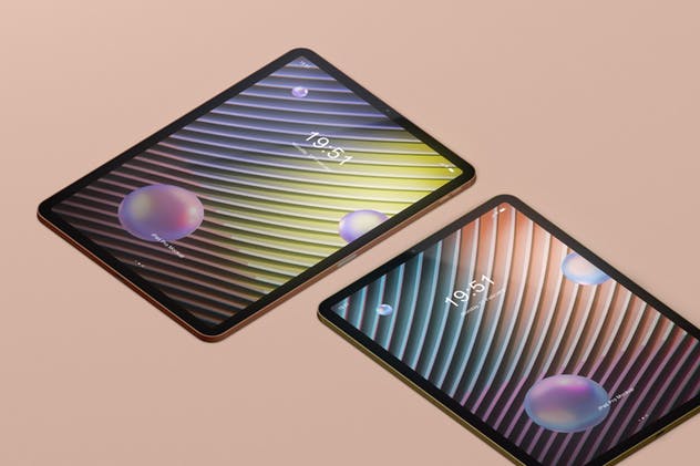 iPad Pro平板电脑屏幕设备样机 Pad Pro Tablet Screen Mockup插图(2)