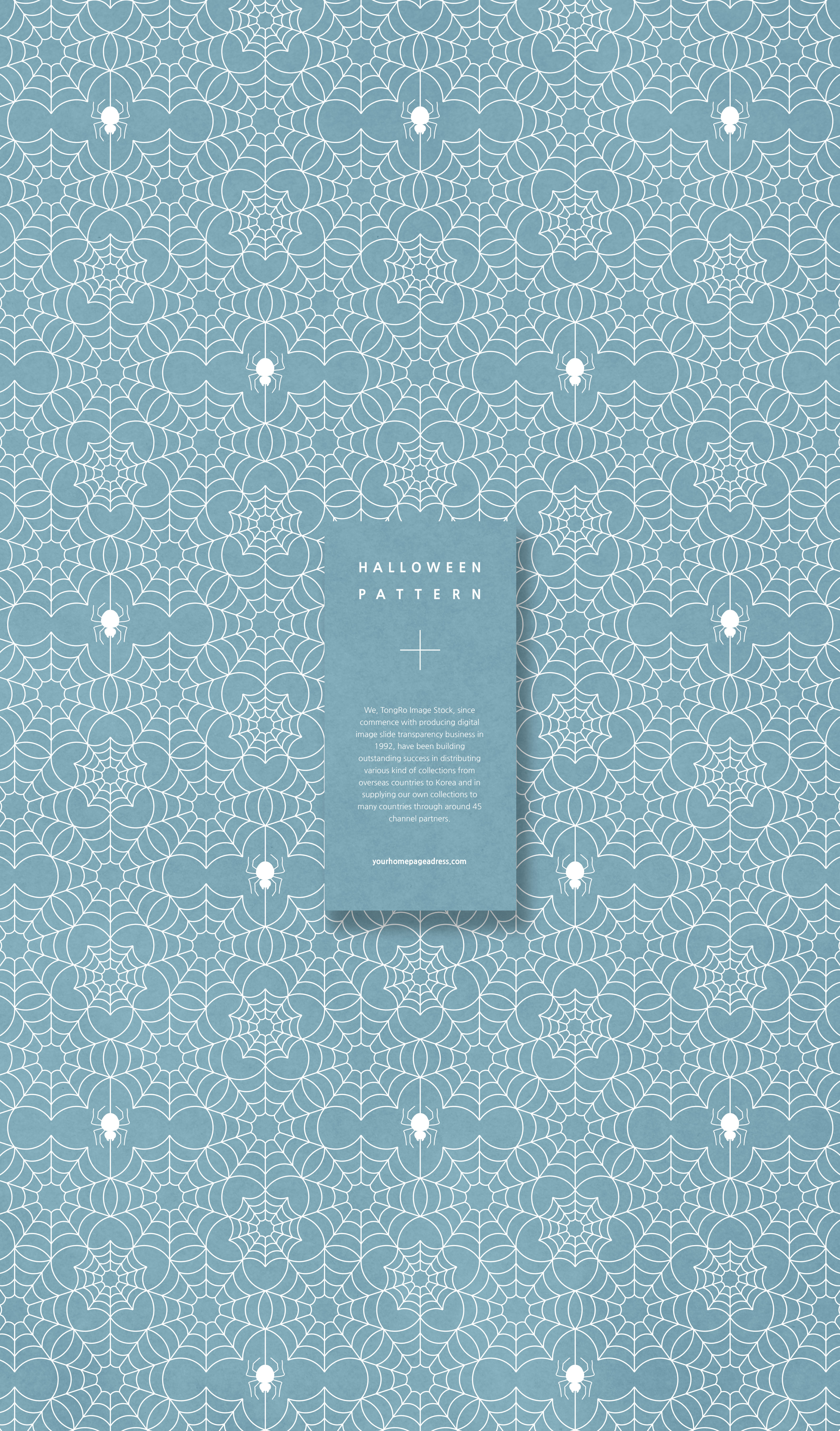 万圣节蜘蛛网背景图案素材合集[PSD]插图(4)