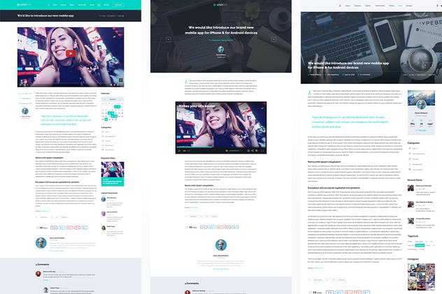 着陆页面UI工具包及网站模板 SpiritApp Landing Page UI Kit (Light Style)插图(6)