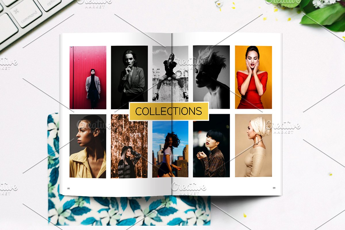 时尚摄影生活杂志设计模板插图(9)