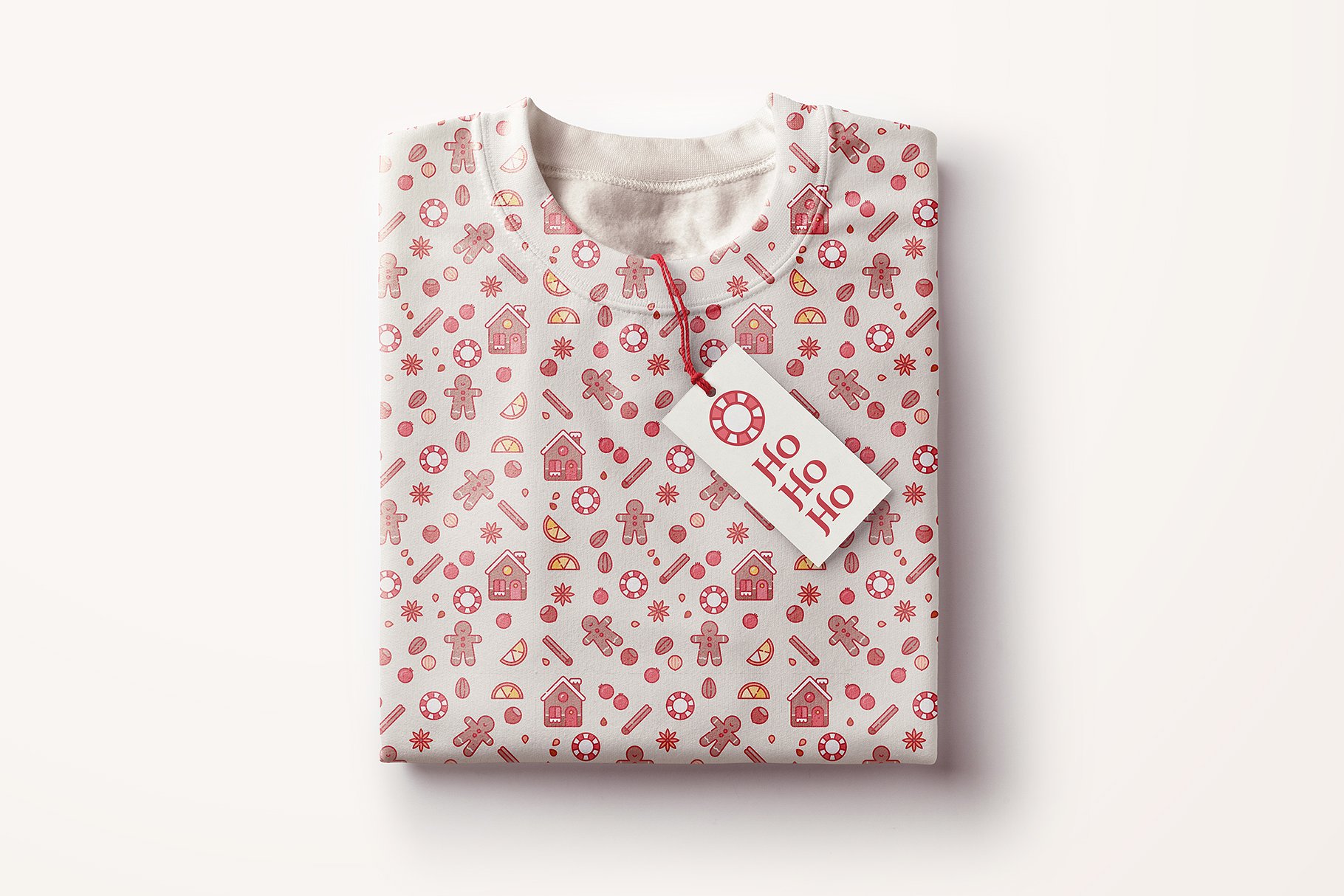 16个圣诞主题矢量无缝图案 16 Christmas seamless patterns插图(5)