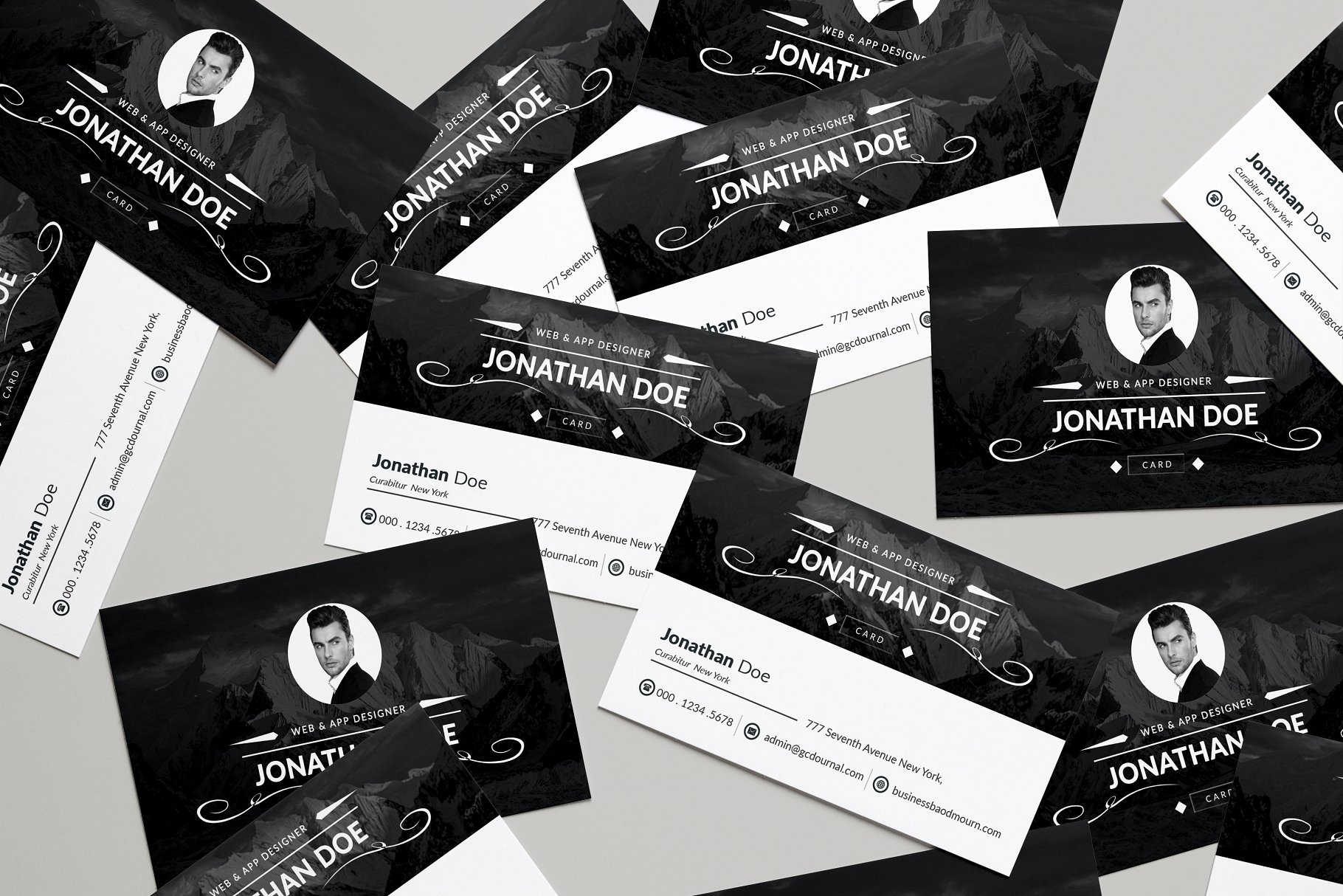 经典介绍信、名片&简历模板合集 Resume Cover Letter & Business card插图(3)