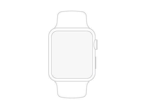 Minimal Apple Watch Wireframe素材之家精选sketch素材