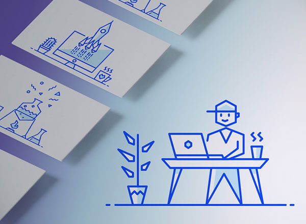 科研主题插图集 EGO Illustrations (AI, Sketch, SVG)