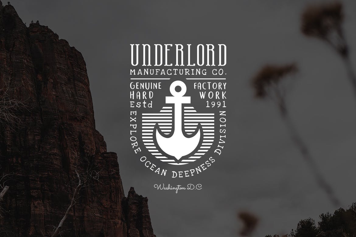 欧美复古设计风格品牌素材库精选LOGO商标模板v21 Vintage Logo & Badge Vol. 21插图(1)