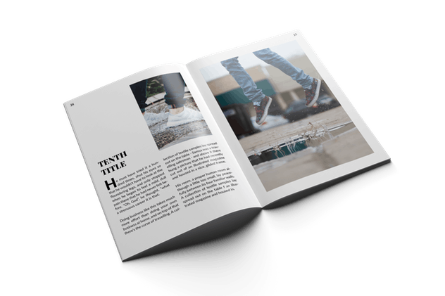 时尚高端多用途的杂志画册设计模板 Blanc Magazine插图(12)