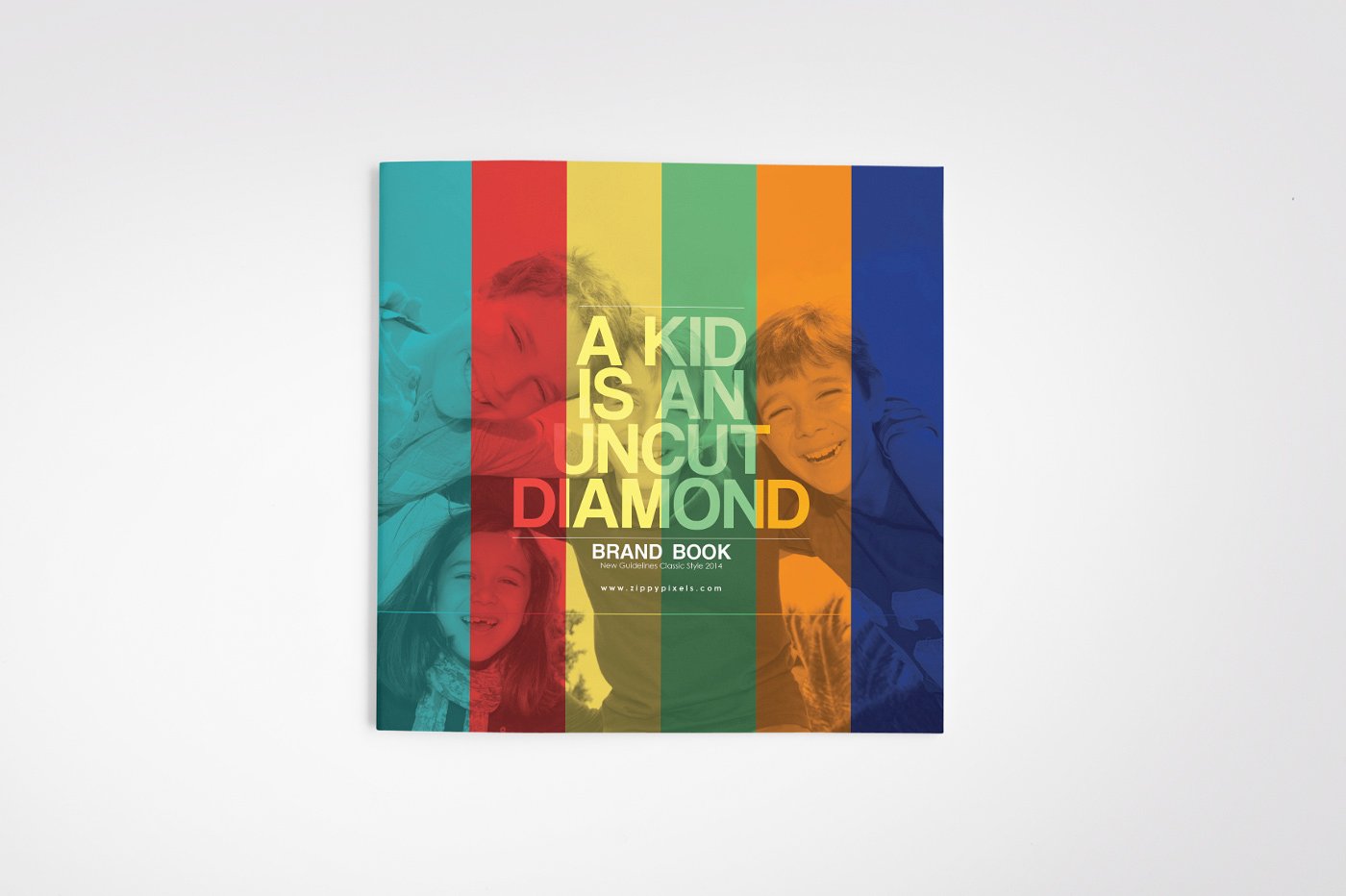 一套颜色丰富的品牌画册模板下载[indd]插图(5)