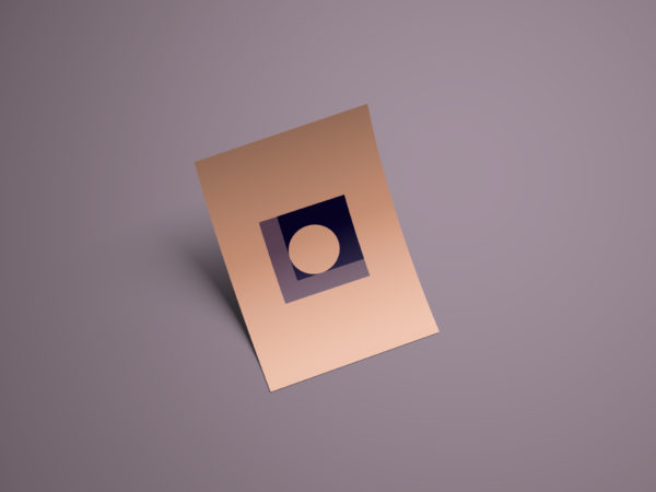 A3规格广告海报传单设计样机