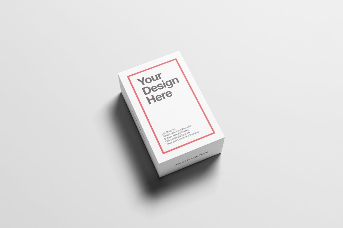 简约风产品包装设计效果图样机模板 Box / Packaging Mock-Up插图(3)