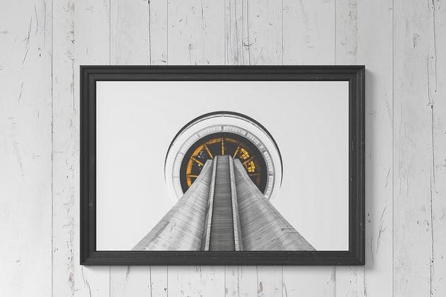 墙壁橱窗涂料艺术品样机套装V1 Frame Artwork Mockup Set 1插图(3)