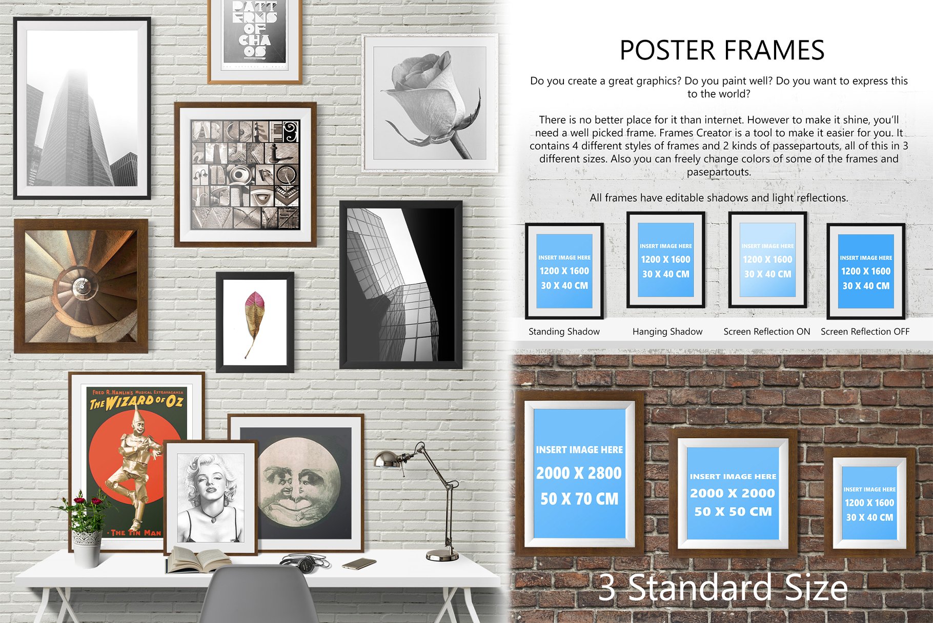 5K高清场景生成模板 SCENE CREATOR 5K Mockup(场景模板、海报、独立元素&背景)插图(12)