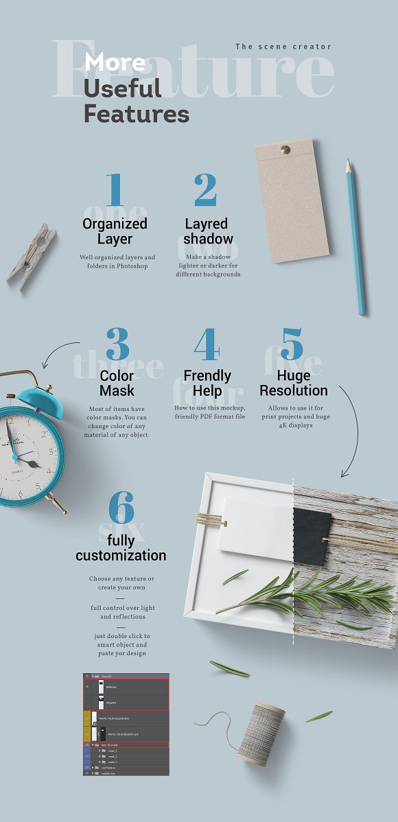 素材库下午茶：超级办公室物品品牌设计Mockups下载[PSD,解压后26GB+]插图(6)