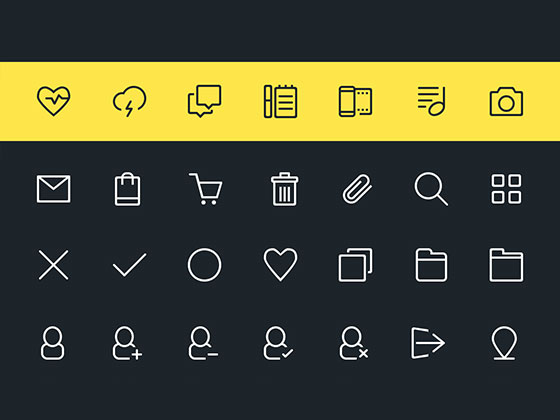 Budicon素材之家精选sketch素材