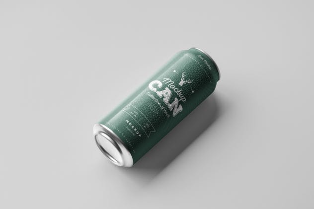 啤酒饮料罐头外观样机模板04 Can Mock-up 4插图(7)