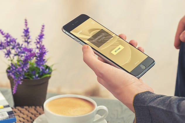 真实场景iPhone智能手机样机展示模板 Smartphone Mockup / Real Environment插图(2)