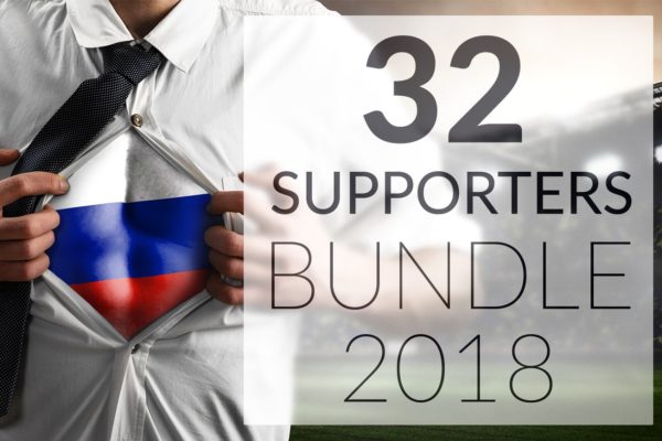 国家足球队支持者肌肉男样机 National soccer team supporters