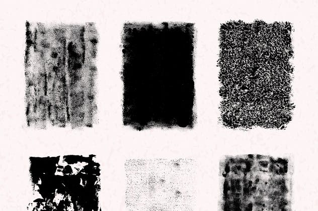 半色调矢量纹理合集 Blackview Vector Texture Set插图(1)