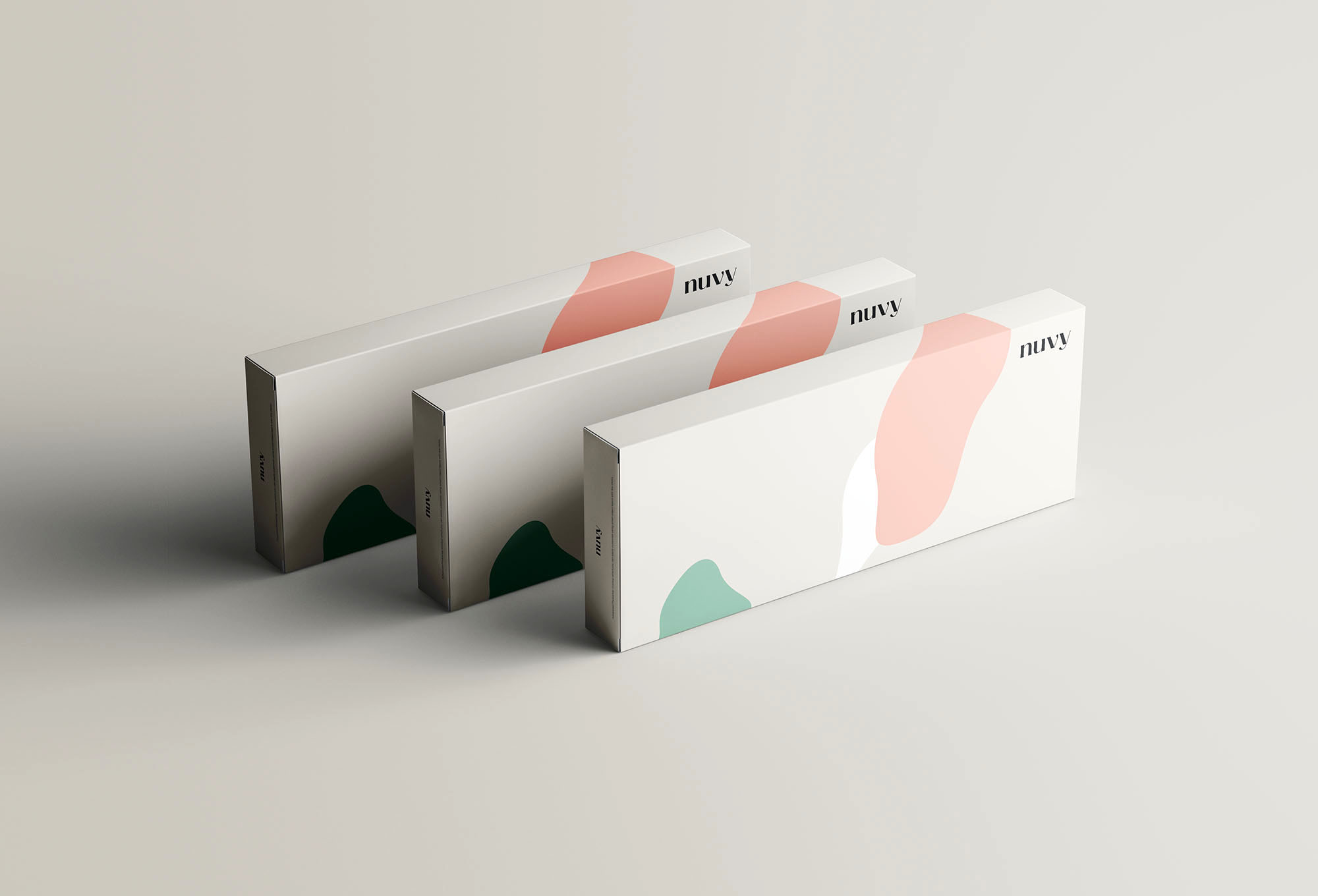 高档礼品矩形包装盒外观设计效果图素材库精选 Rectangular Box Mockup插图(3)