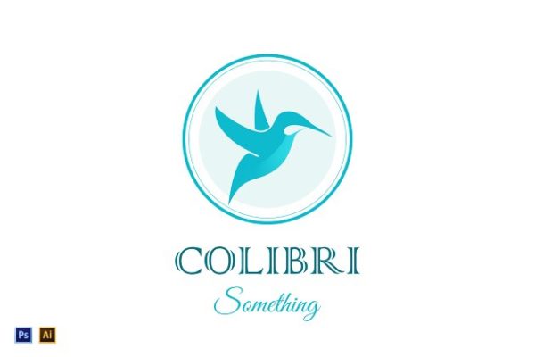 小鸟图形Logo模板 Bird Logo