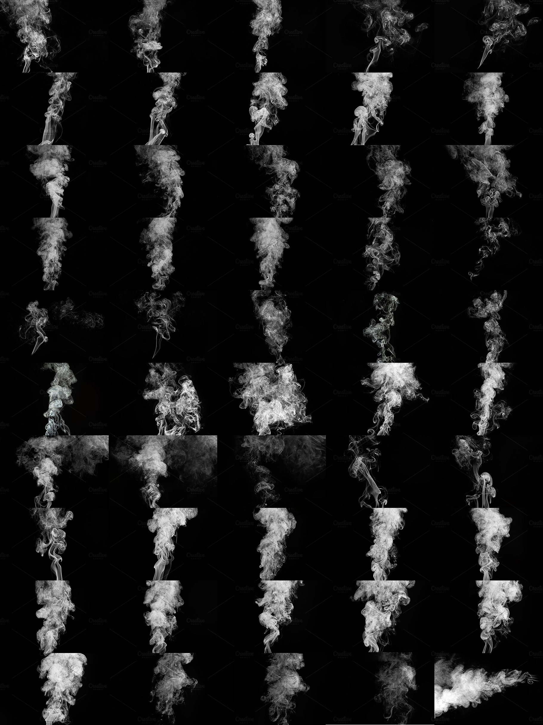 烟雾萦绕叠层背景 SUMMER SALE -66%! Smoke-Fog overlay插图(2)