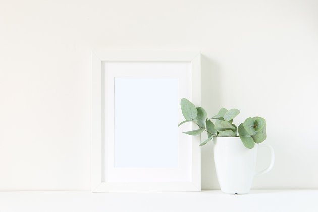 简约风相框样机 Style frame mockup插图