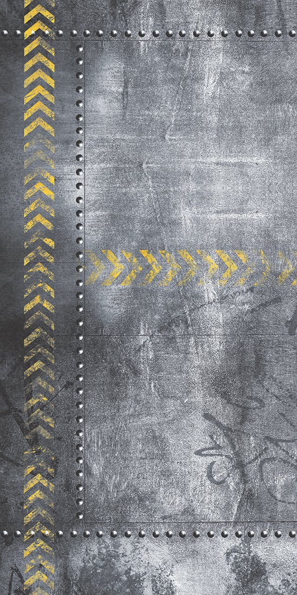 磨损做旧风格金属面板纹理素材包 Grunge Metal Plates Set (Set of 7)插图(3)