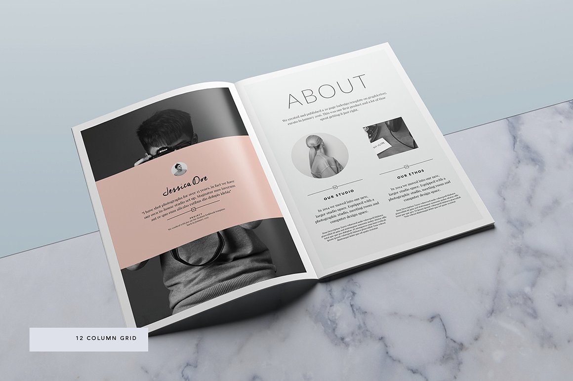 超级个人简历包装手册画册模板（简历模板）插图(4)