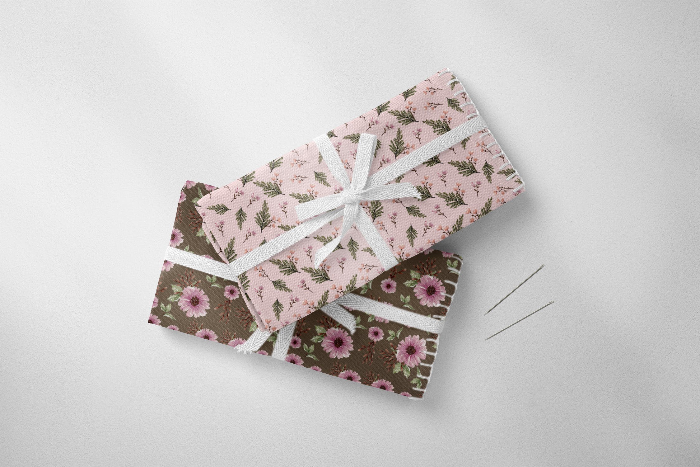 水彩手绘花卉图案纹样无缝背景素材 Bloomy – Seamless Watercolor Patterns插图(2)