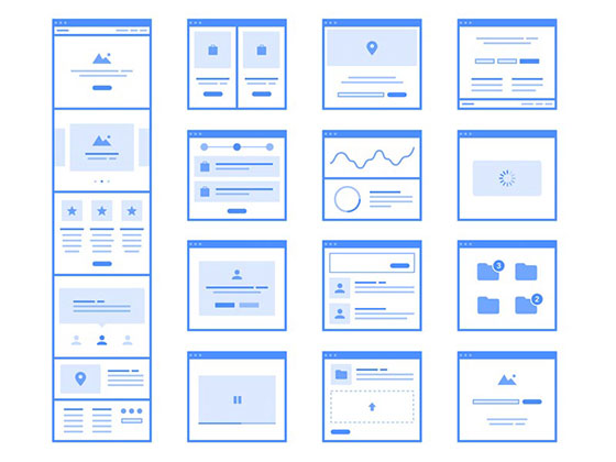 Frames 2 流程图素材之家精选sketch素材