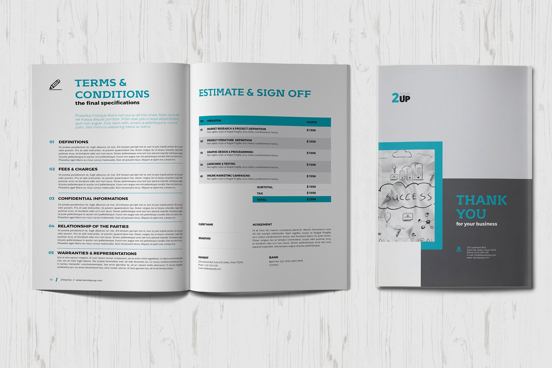 商业项目计划书手册模板 Proposal插图(10)