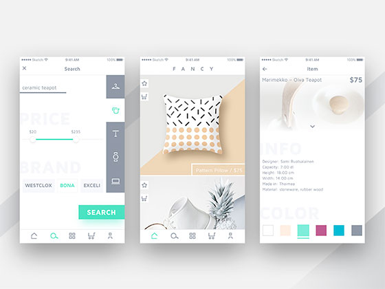 Stitch 界面包素材之家精选sketch素材