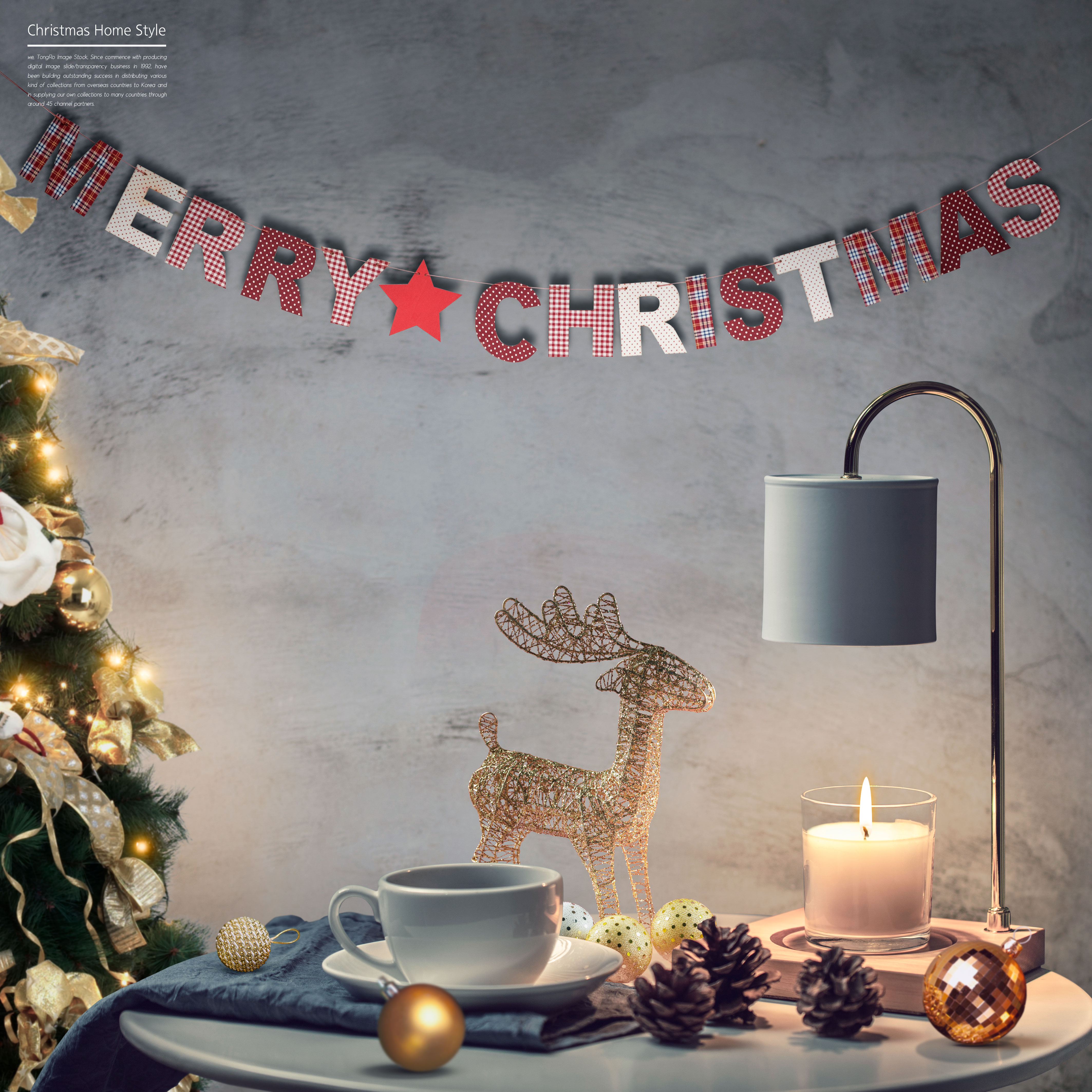 圣诞家居布置装饰海报psd素材合集V2插图(4)