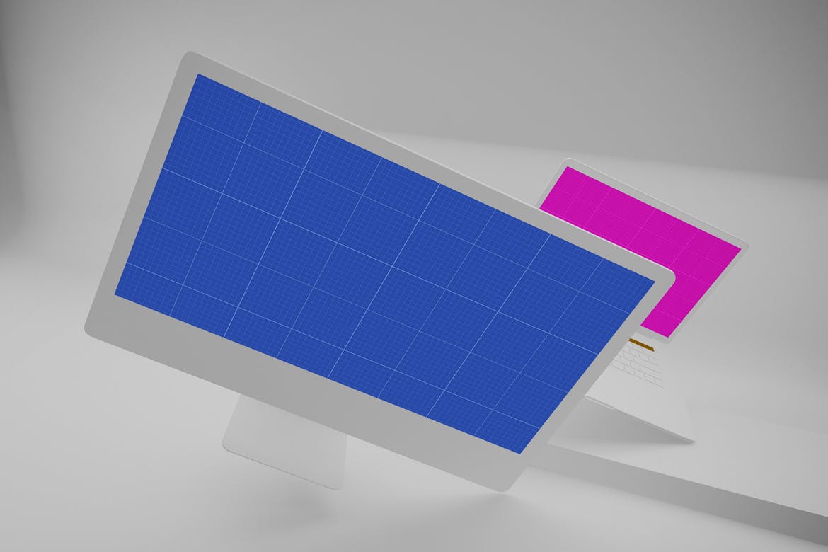 响应式网站设计效果图预览素材库精选样机模板 Clean Web Mockup插图(12)