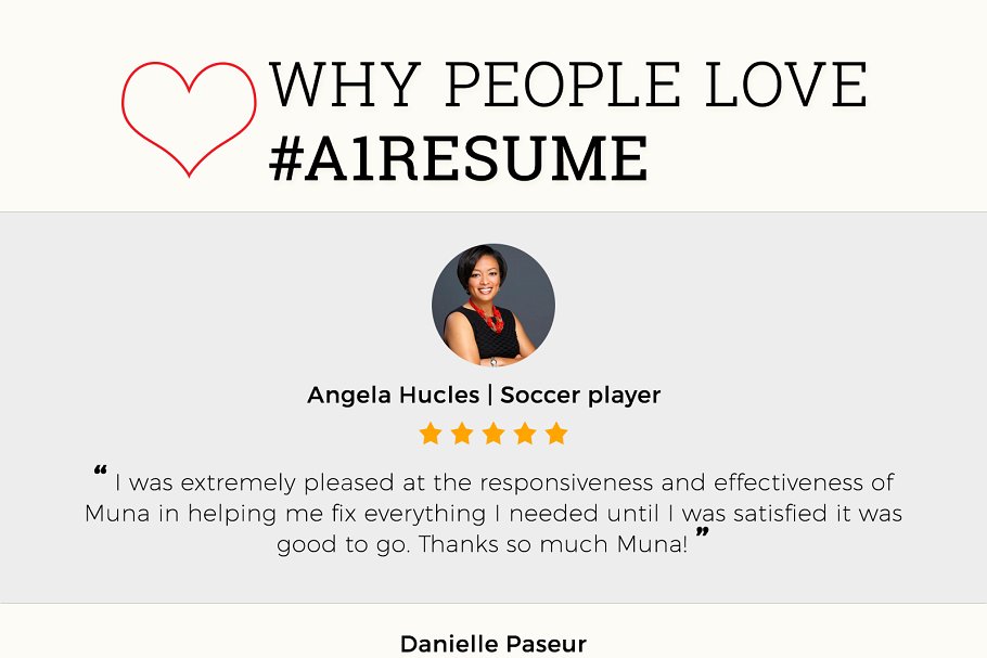 个人介绍/工作简历模板 Resume/CV Template插图(4)