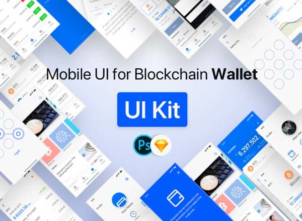 素材库下午茶：一套完美的iPhone X个人理财,数字货币交易APP UI KITS模板下载[psd,sketch]