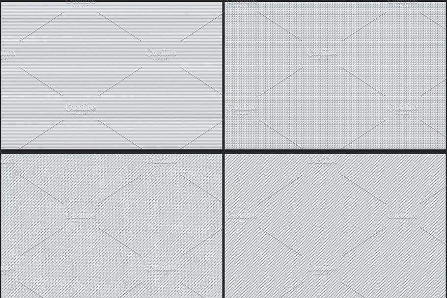 黑与白压纹麻布纹理背景 Dark & Light Patterns Backgrounds插图(2)