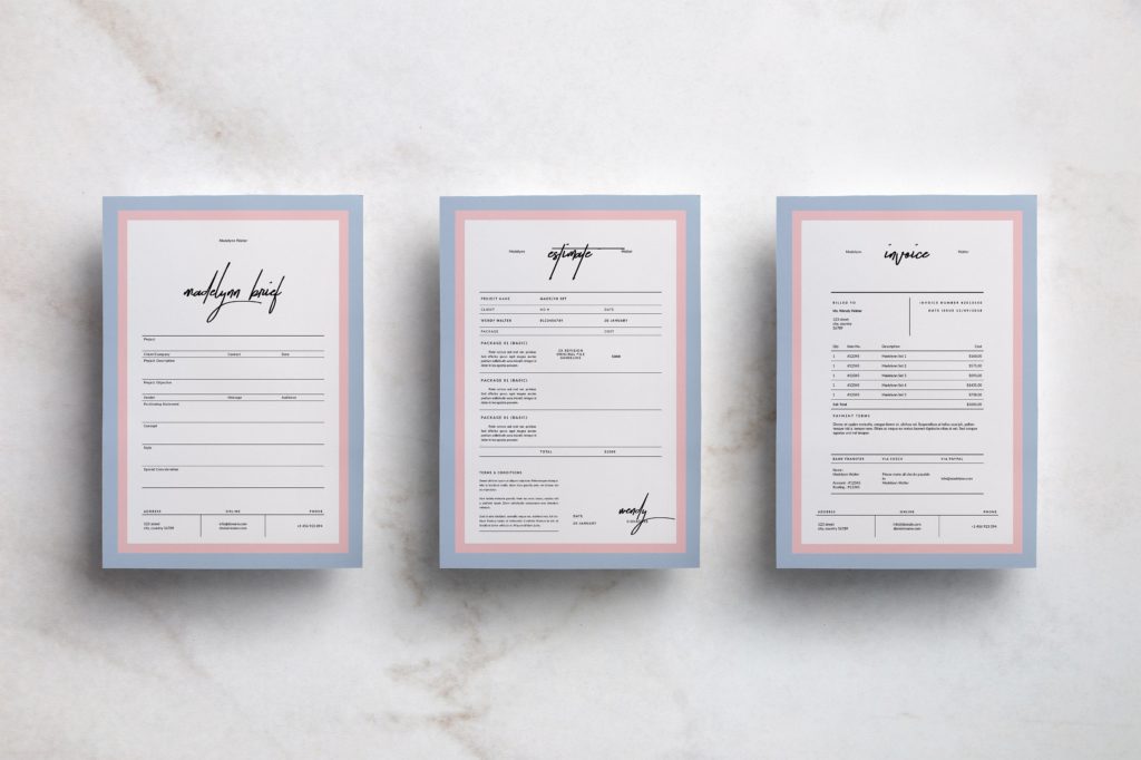 优雅简洁的画册模版下载[indd]插图(3)