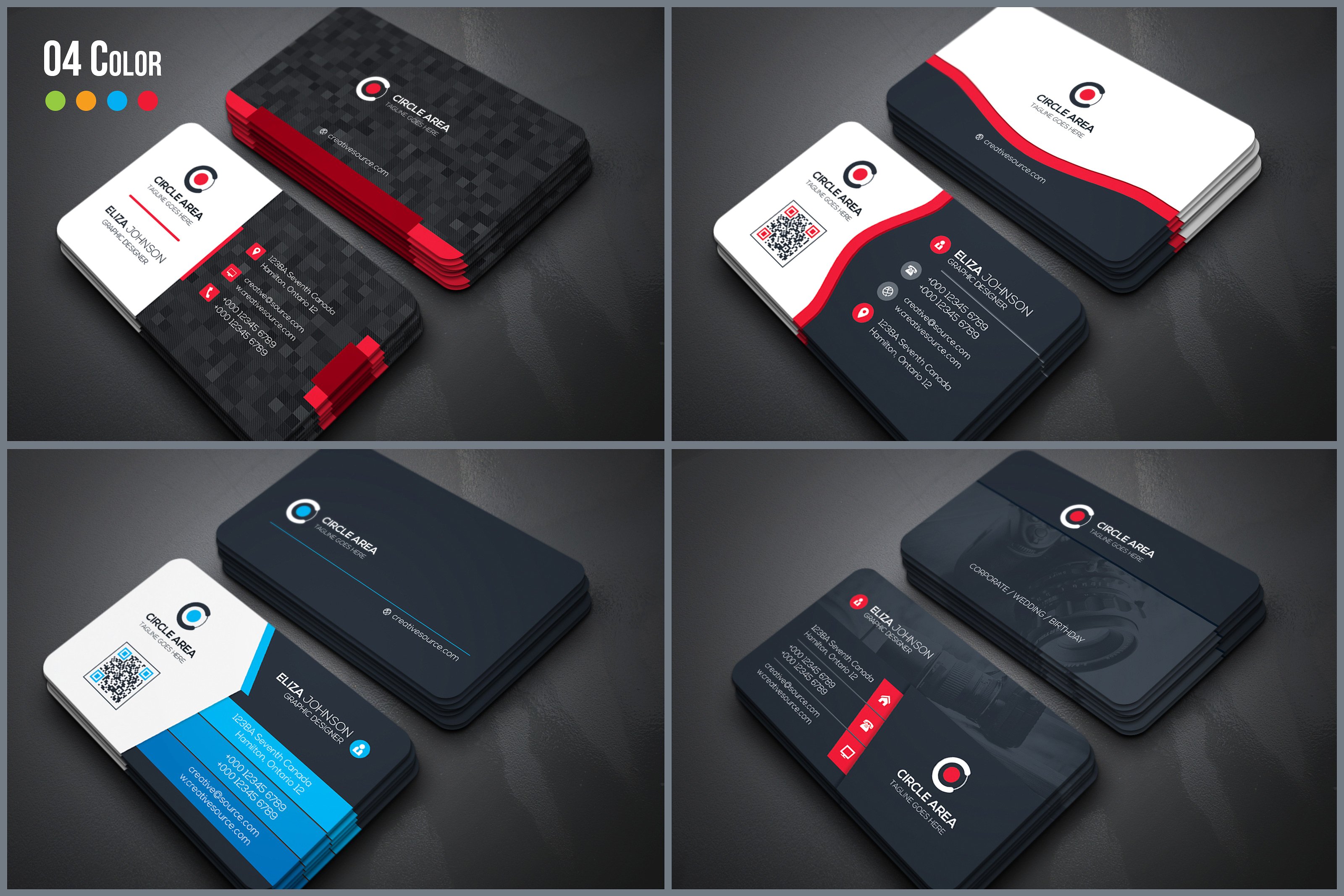 50款独特的商业化名片设计模板下载[psd]插图(8)