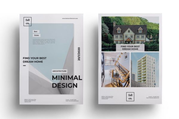 房产中介房产销售海报设计模板 Event Flyer