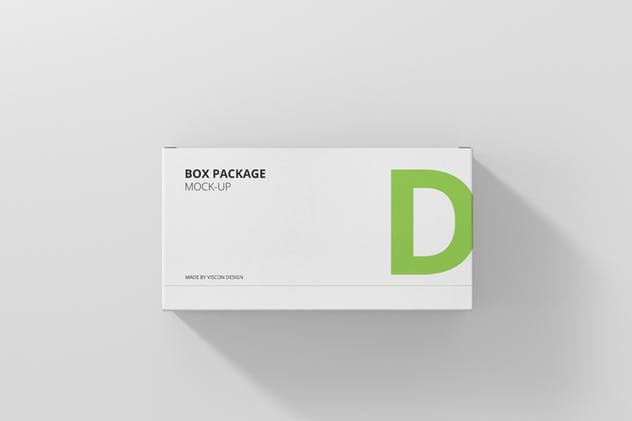 高品质宽矩形包装盒外观设计样机 Package Box Mock-Up – Wide Rectangle插图(7)