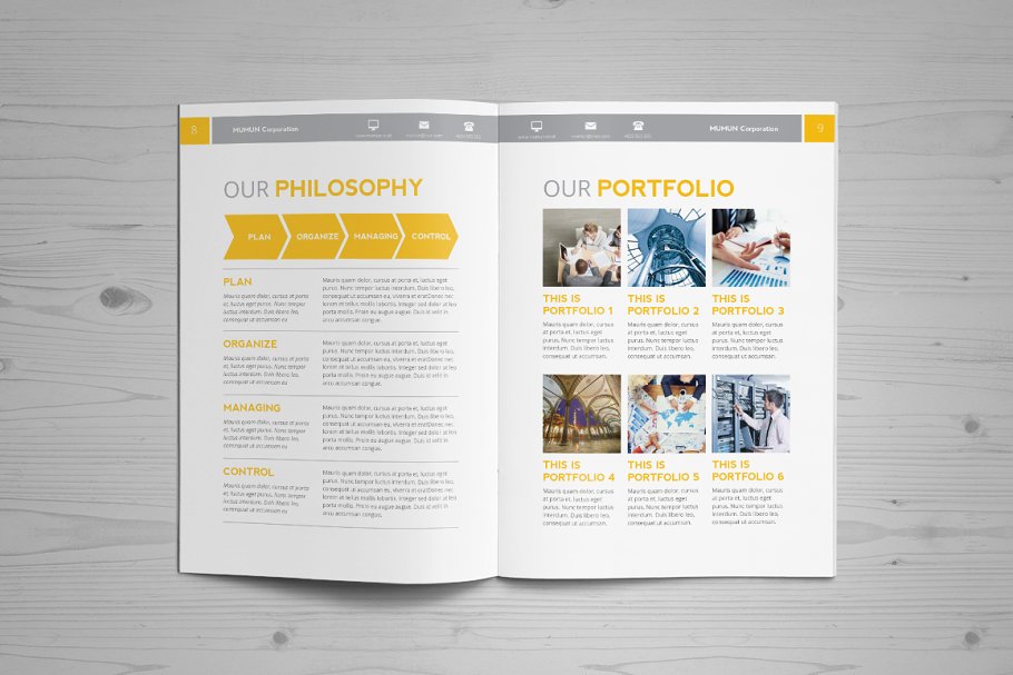 极简主义企业项目提案介绍模板 Jogja Simple Proposal Template插图(5)