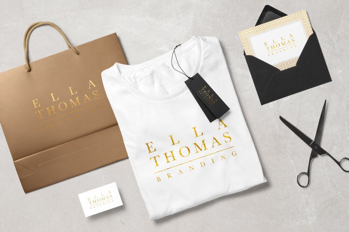 女性时尚品牌Logo设计模板合集[175个Logo模板+27种肌理纹理] The Humongous Girlpreneurs Logo Pack插图(5)