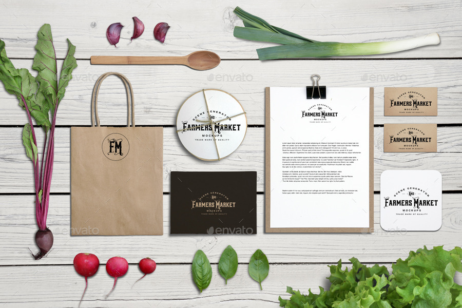 Farmers Market Scene Generator农贸市场场景生成器 1.56 GB[psd]插图(6)